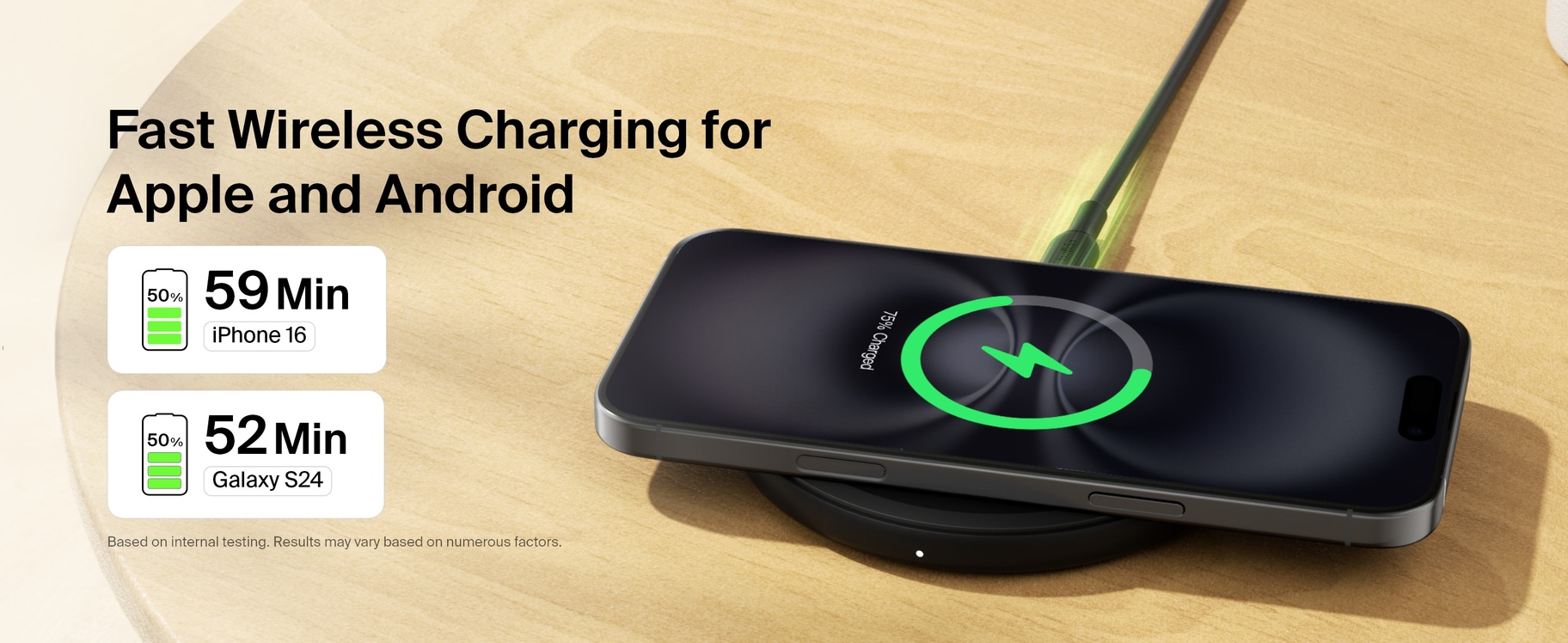 WIA012fqBK boostcharge wireless charging pad 15w amazon a3 desktop 2928x1200 us