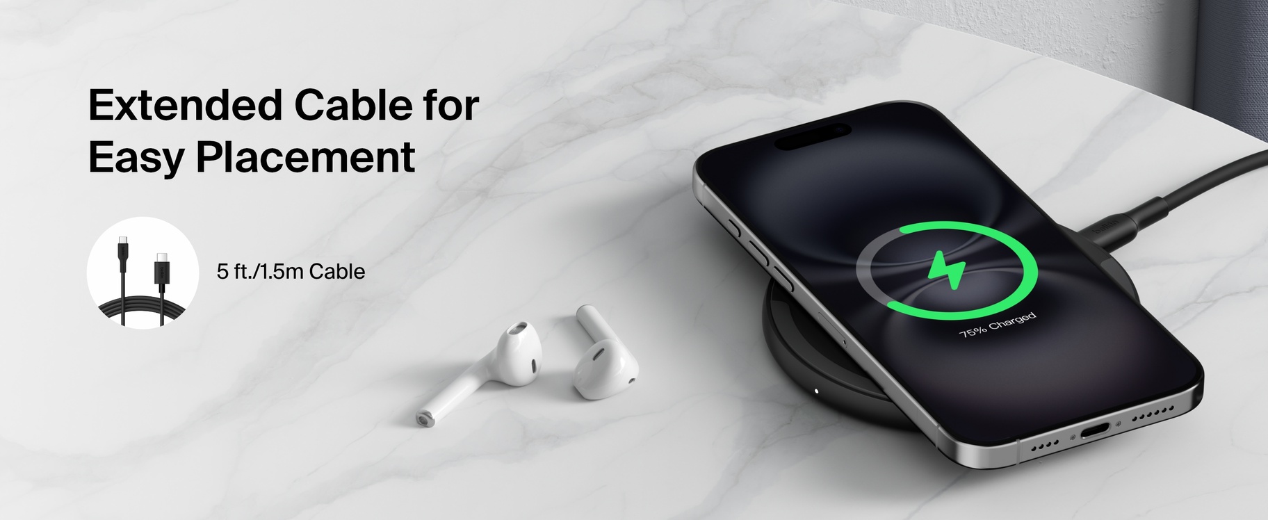 WIA012fqBK boostcharge wireless charging pad 15w amazon a5 v02 desktop 2928x1200 us