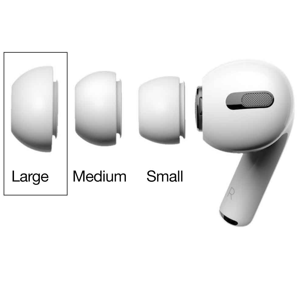 AirPods Singles and Parts AirPods ProSilicone Tips Large