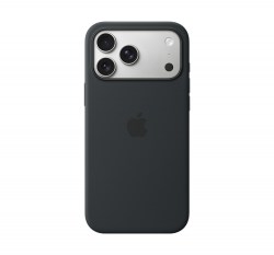 iPhone_17_Pro_Max_Silver_Black_Silicone_Case_with_MagSafe_Pure_Back_Screen__USEN