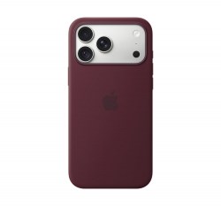 iPhone_18_Pro_Max_Silver_Burgundy_Silicone_Case_with_MagSafe_Pure_Back_Screen__USEN